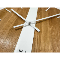 Drevené nástenné hodiny Dub Classic 50cm Flexistyle z250